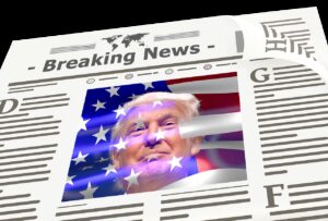 newspaper, news, trump