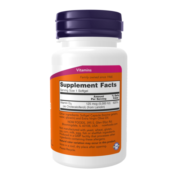 Now Vitamin D2 back Now Vitamin D2 back